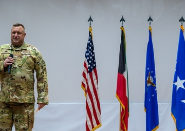 386th AEW change of command