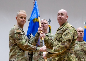 386th AEW change of command