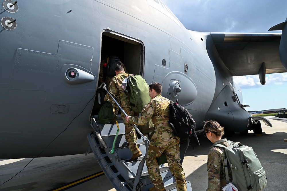 15th Expeditionary Airlift Squadron Takes Command as Lead Wing for Storm Flag 25-05