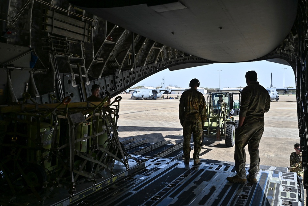 15th Expeditionary Airlift Squadron Takes Command as Lead Wing for Storm Flag 25-05