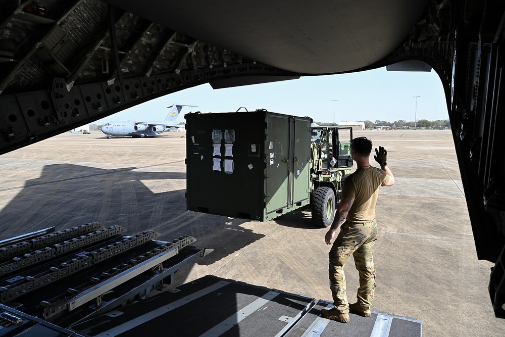 15th Expeditionary Airlift Squadron Takes Command as Lead Wing for Storm Flag 25-05