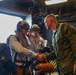 22nd MEU | Staff Delegates visit USS Iwo Jima LHD 7