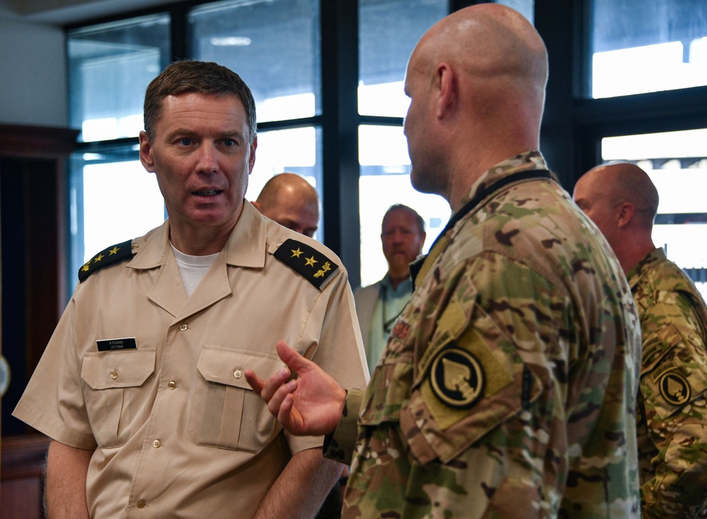 U.S. SOCOM hosts Latvia Chief of Defence