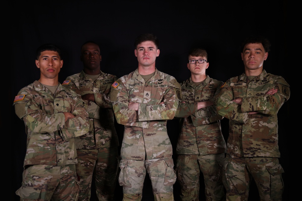 SETAF-AF competitors pose for best squad competition