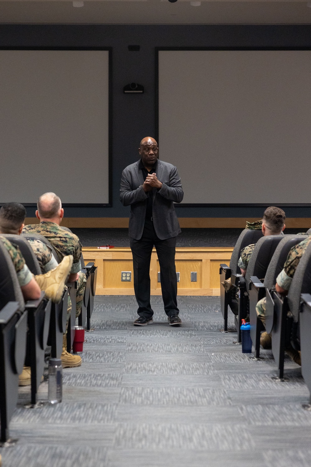 19th SMMC Green visits MARSOC for Hiring Our Heros