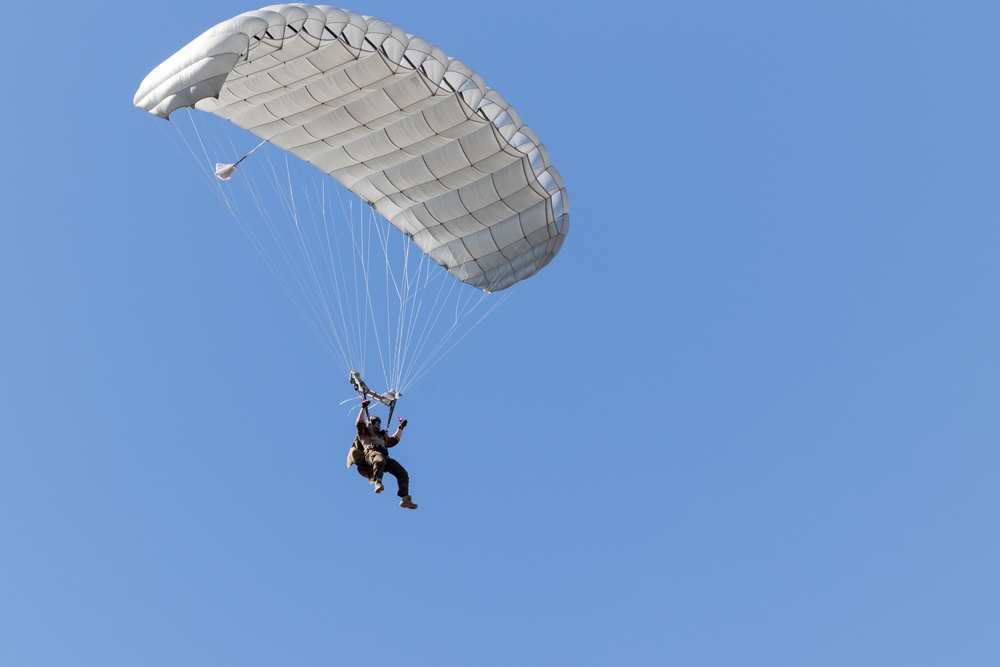 MARSOC Marines conduct Jump Operations