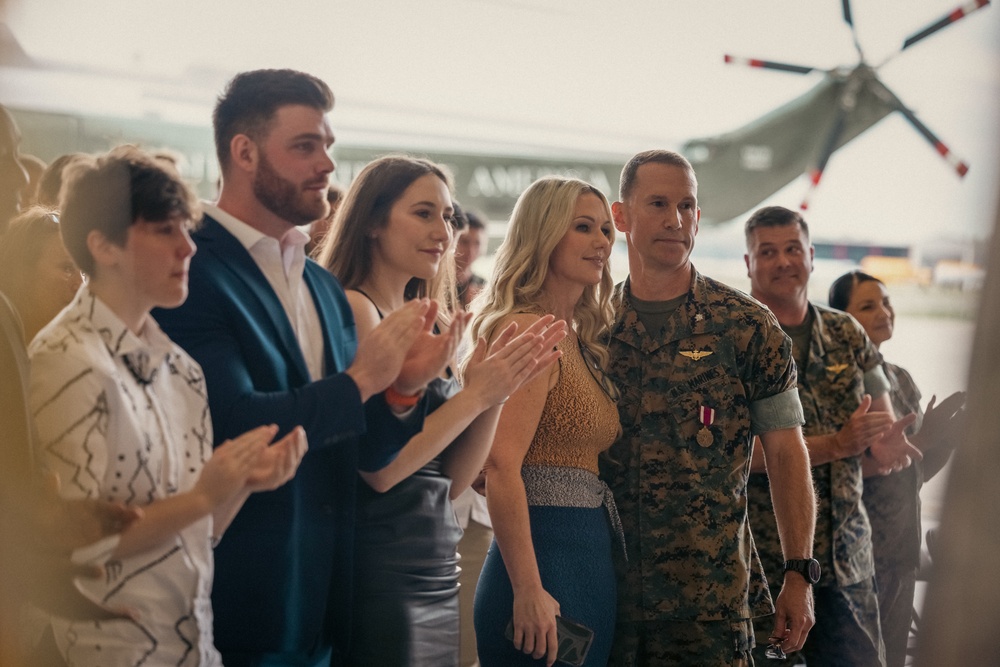 Lt. Col. Davis Retirement Ceremony