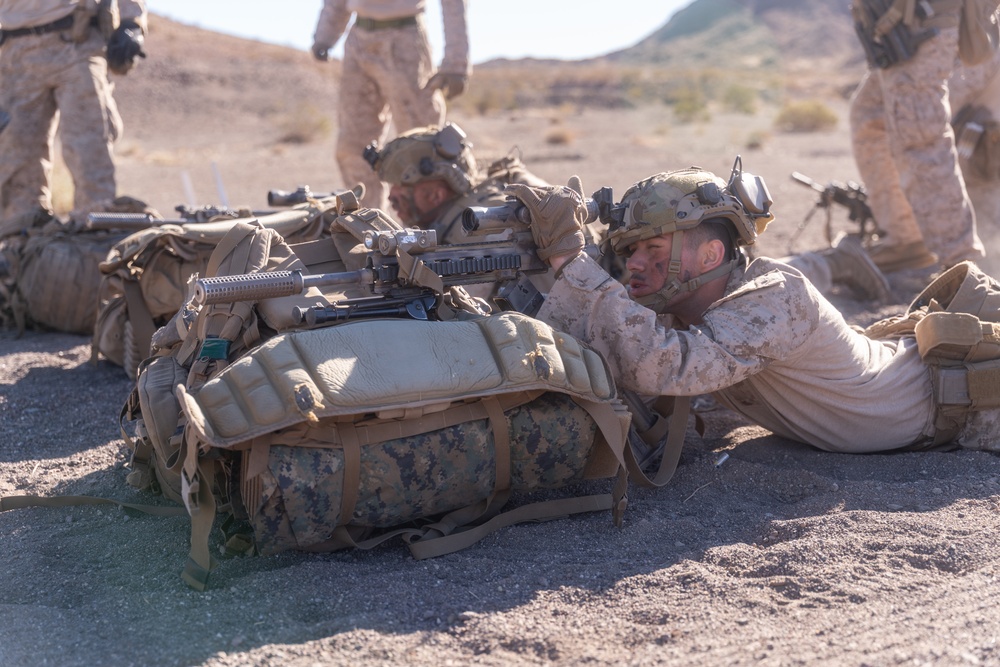 U.S. Marines participate in annual 1st MARDIV squad competition