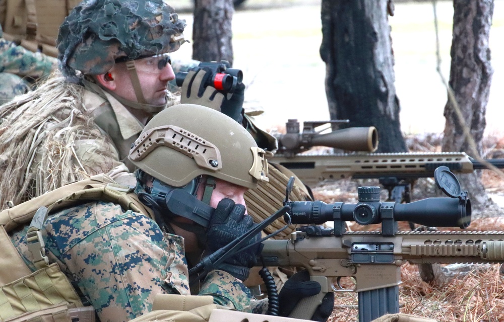 JB MDL- 2 BN 25 Marines, Platoon Live Fire Excercise