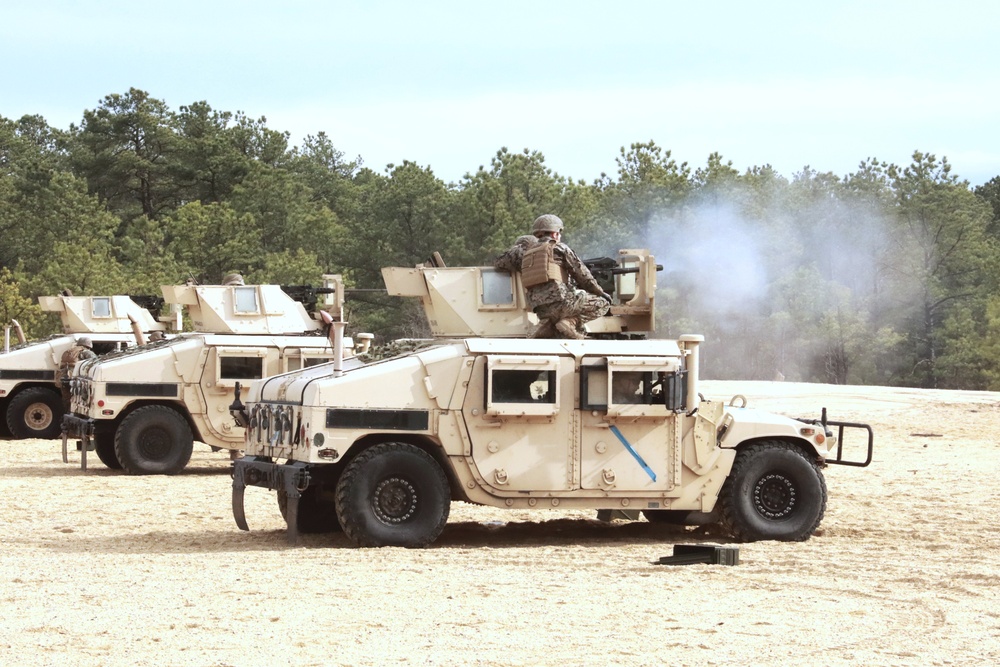 JB MDL- 2 BN 25 Marines, Convoy Live Fire