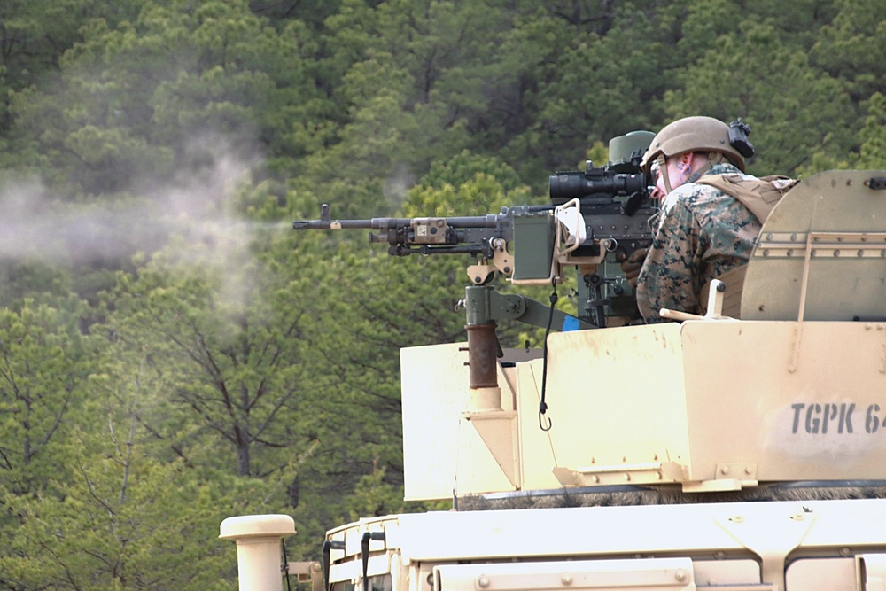 JB MDL- 2 BN 25 Marines, Convoy Live Fire