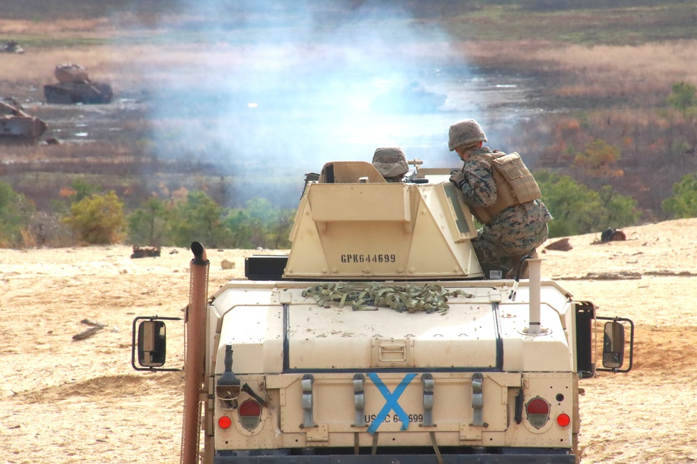 JB MDL- 2 BN 25 Marines, Convoy Live Fire