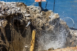 Lock wall demolition, dredging continue at historic Monongahela River facility [Image 10 of 10]