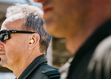 Belgian Air Chief visits Luke AFB