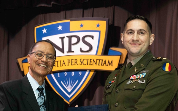 NPS Hall of Fame Alumnus Inspires Graduates During Winter Quarter Commencement