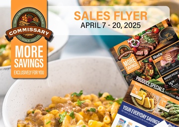 Celebrate the Month of the Military Child with fresh flavors, spring feasts through the April 7-20 Commissary Sales Flyer