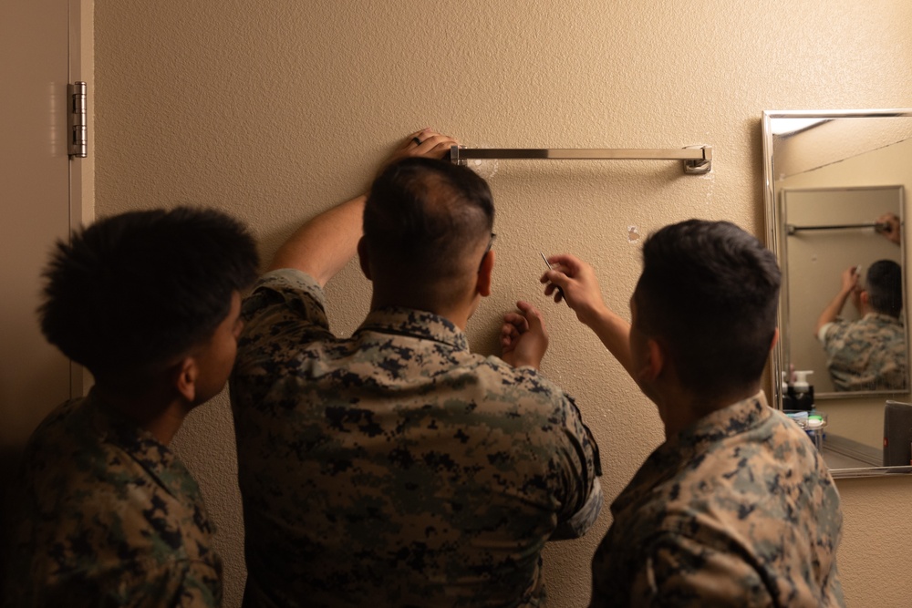 Headquarters and Service Battalion Operation Clean Sweep