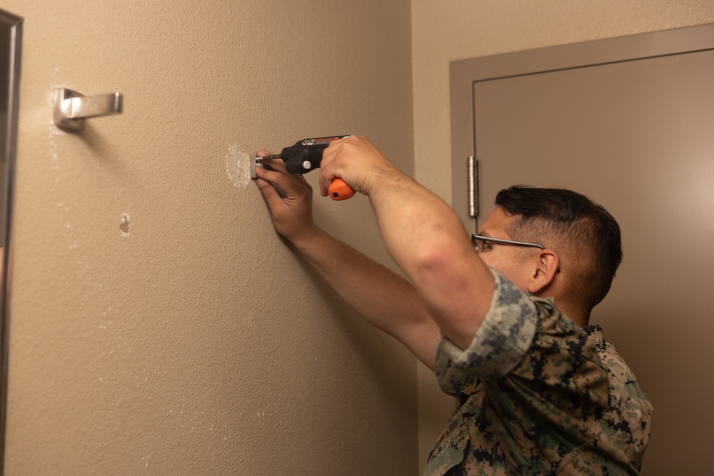 Headquarters and Service Battalion Operation Clean Sweep