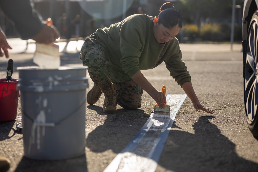 Headquarters and Service Battalion Operation Clean Sweep
