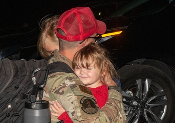 Red Horse Airmen Reunite with Family During Redeployment