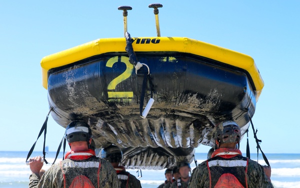 U.S. Navy SEAL candidates prepare for &quot;Rock Portage&quot;