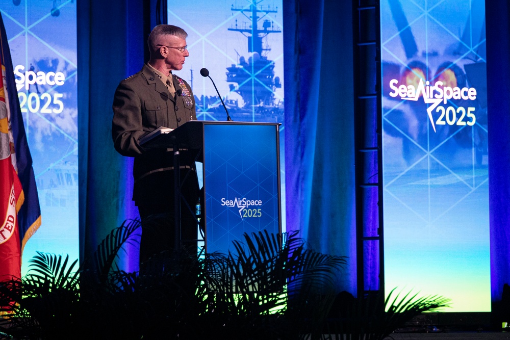 Commandant, Gen. Eric M. Smith, Speaks at Sea Air Space 2025