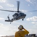 USS Mahan (DDG 72) Conducts Routine Flight Operations