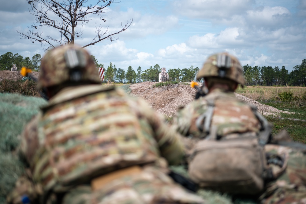 2-124 Conducts Squad Tactics Training At CBJTC