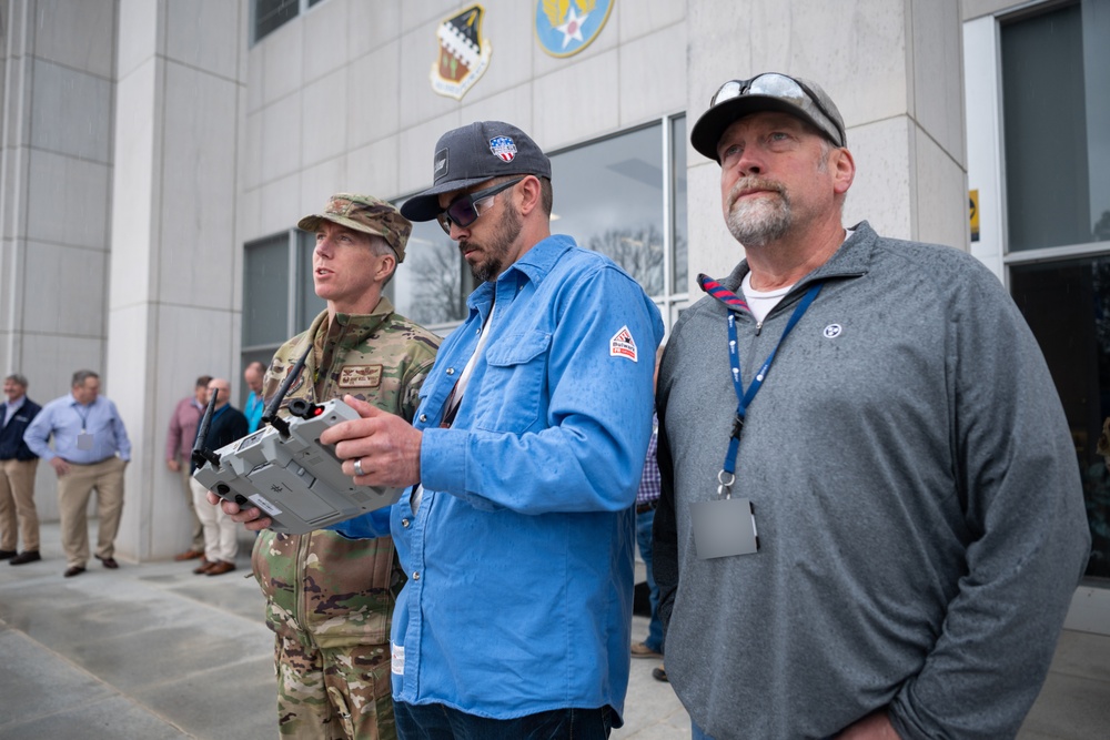 Eye in the sky: Arnold AFB begins facility inspection using remotely piloted aircraft