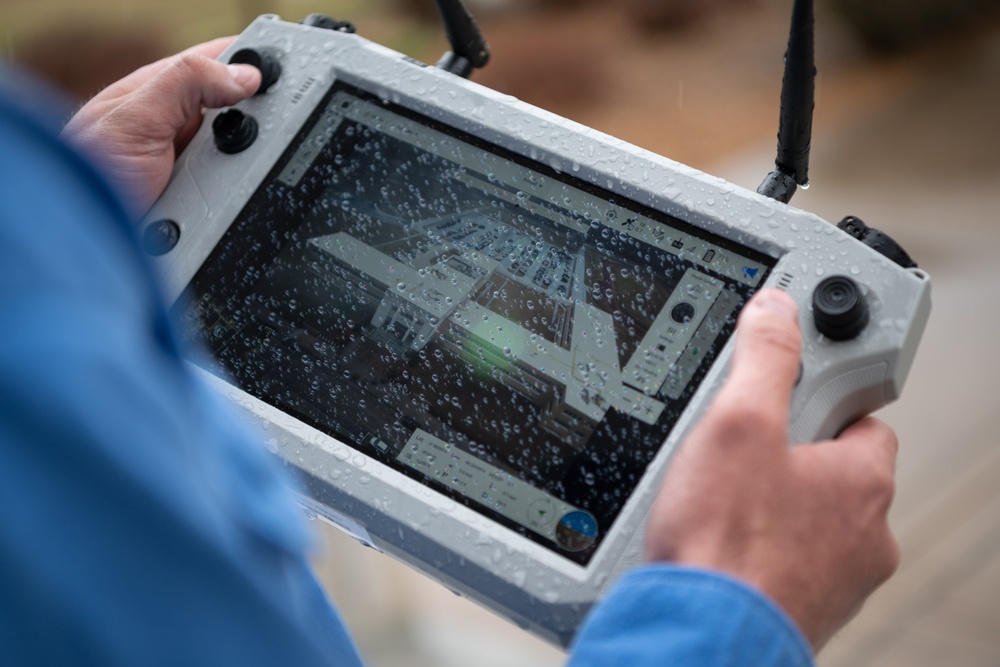 Eye in the sky: Arnold AFB begins facility inspection using remotely piloted aircraft