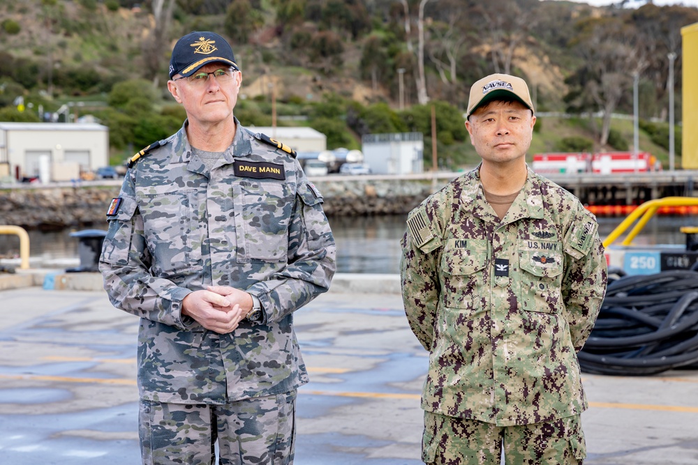 AUKUS Delegation Visits Naval Base Point Loma