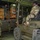 Maryland Guardsmen load cargo with forklift in Dubrave, BiH