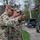 MDNG and AFBiH leaders observe convoy demonstration departure, Zenica, BiH