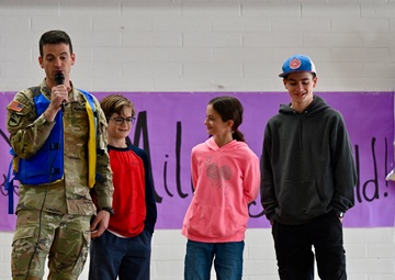 Presidio of Monterey chaplain speaks at Month of the Military Child school assembly