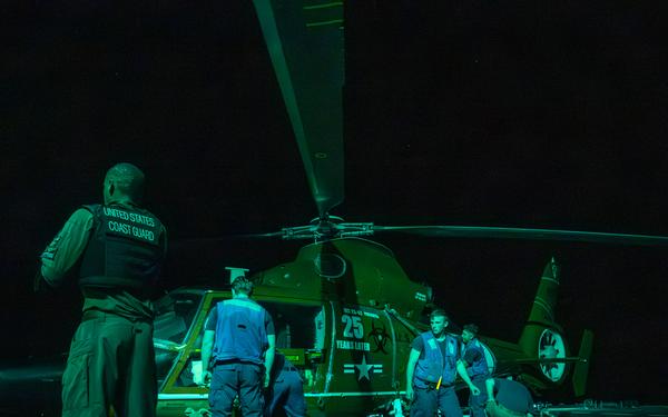 U.S. Coast Guard Cutter Kimball interdicts drug smuggling vessel in Eastern Pacific Ocean