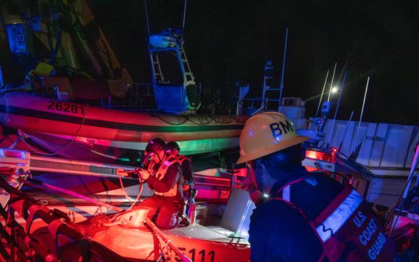 U.S. Coast Guard Cutter Kimball interdicts drug smuggling vessel in Eastern Pacific Ocean