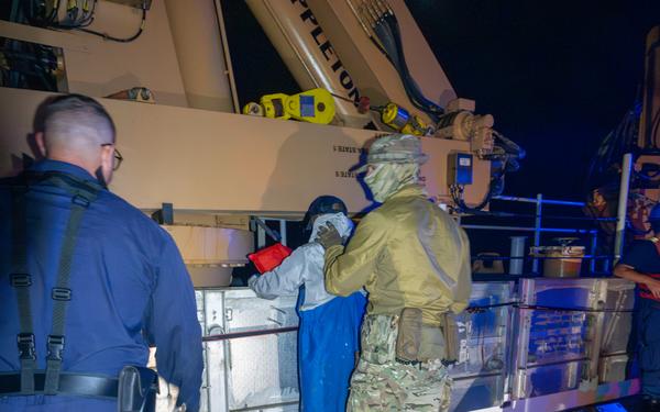 U.S. Coast Guard Cutter Kimball interdicts drug smuggling vessel in Eastern Pacific Ocean