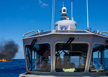 U.S. Coast Guard Cutter Kimball interdicts drug smuggling vessel in Eastern Pacific Ocean