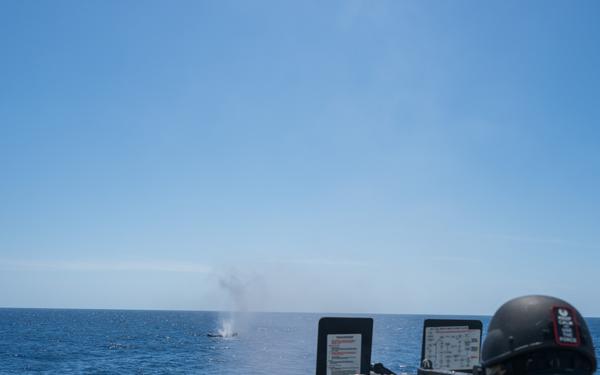 U.S. Coast Guard Cutter Kimball interdicts drug smuggling vessel in Eastern Pacific Ocean