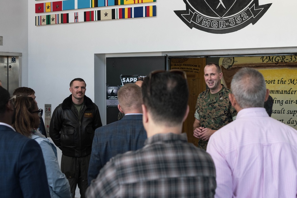3rd MAW hosts Eisenhower School visit