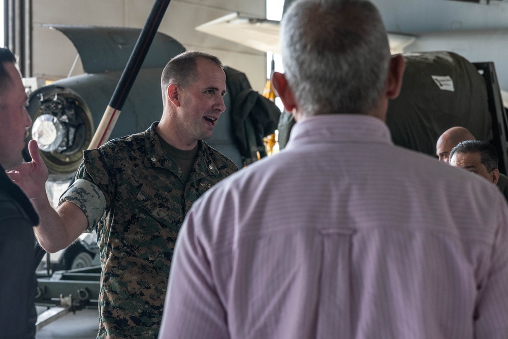 3rd MAW hosts Eisenhower School visit