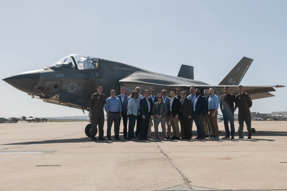 3rd MAW hosts Eisenhower School visit