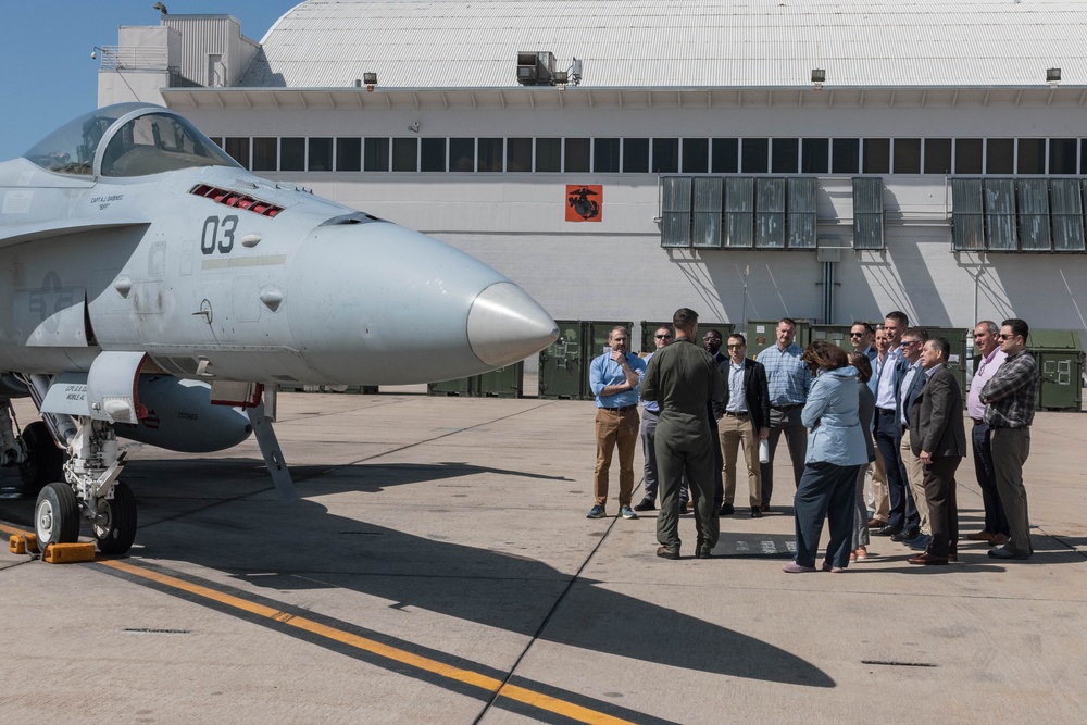 3rd MAW hosts Eisenhower School visit