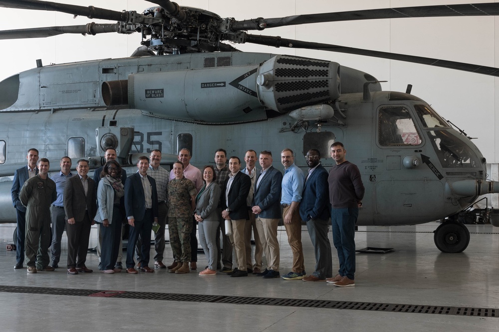 3rd MAW hosts Eisenhower School visit