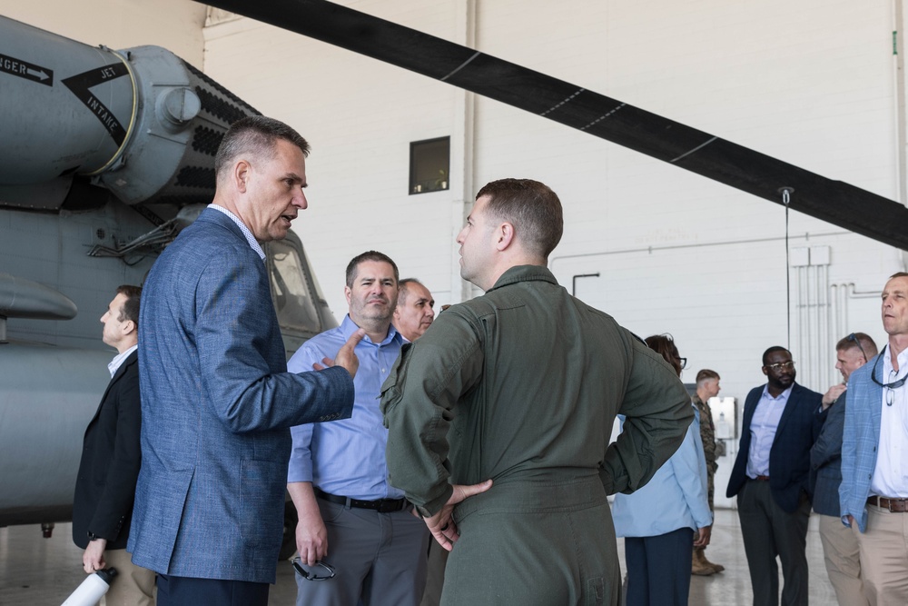 3rd MAW hosts Eisenhower School visit