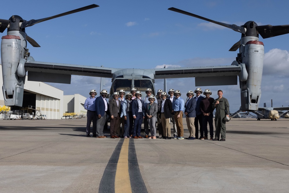 3rd MAW hosts Eisenhower School visit