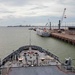 Emory S. Land departs Darwin, Australia