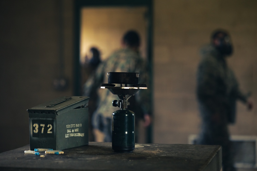 15th MEU Conducts Gas Chamber Training