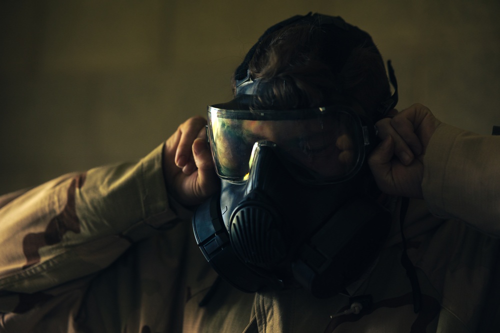 15th MEU Conducts Gas Chamber Training