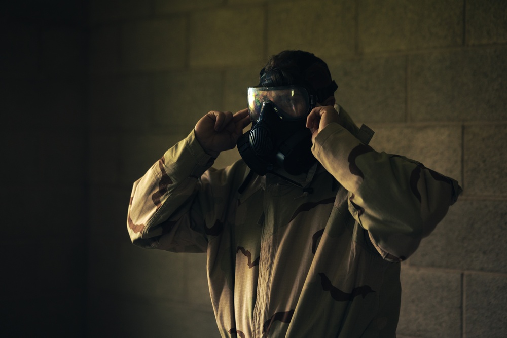 15th MEU Conducts Gas Chamber Training